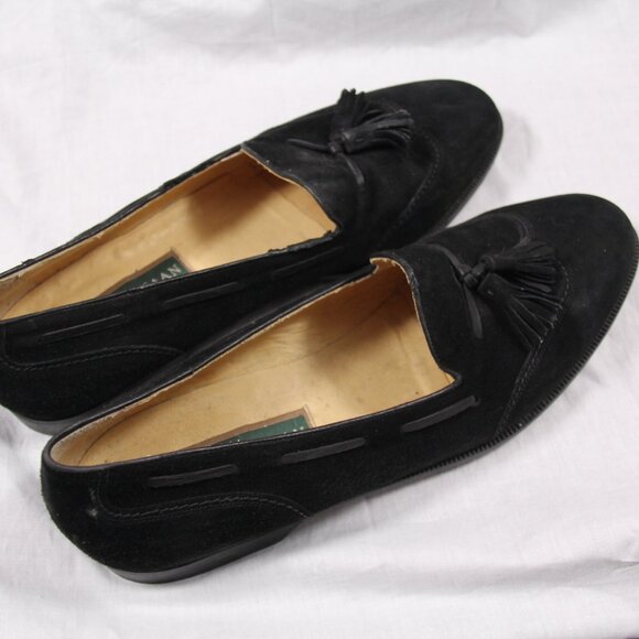 Cole Hahn Italian Made Black Suede Men\'s Pumps main image 7